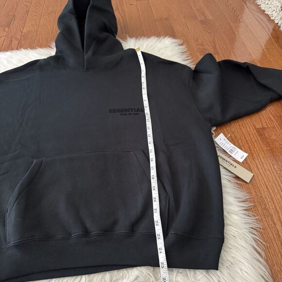 Essentials Fear Of God Hoodie Men’s XS Stretch Limo Oversized Streetwear Grunge - Picture 9 of 13